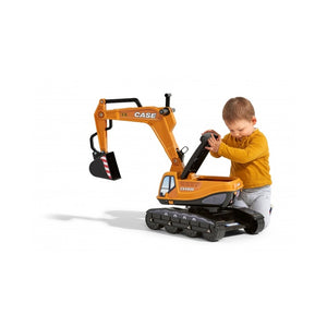 FalkToys 127 Excavadora Case de Empuje Montable