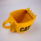 Pack de Regalo Caterpillar Taza 12 Oz y Llavero Maquinaria