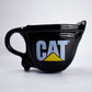 Pack de Regalo Caterpillar Taza 12 Oz y Llavero Maquinaria