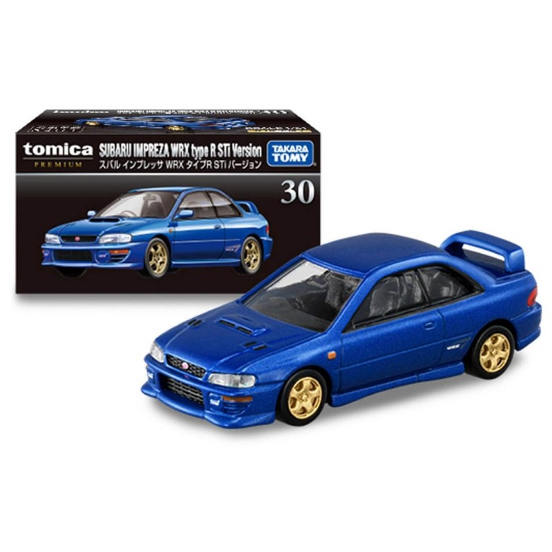 Tomica 30 Subaru Impreza WRX Type R STi Version Escala 1/61