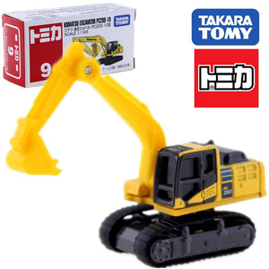 Tomica 9 Excavadora Komatsu PC200-10 Escala 1/122